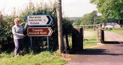 In 2000, under the leadership and initiative of Nuala Cassidy, the Cassidy Clan lobbied local authorities and contributed funds to restore an ancient rath, an earthen fort or enclosure, in the Townland of Cassidy, near Irvinestown, County Fermanagh. 